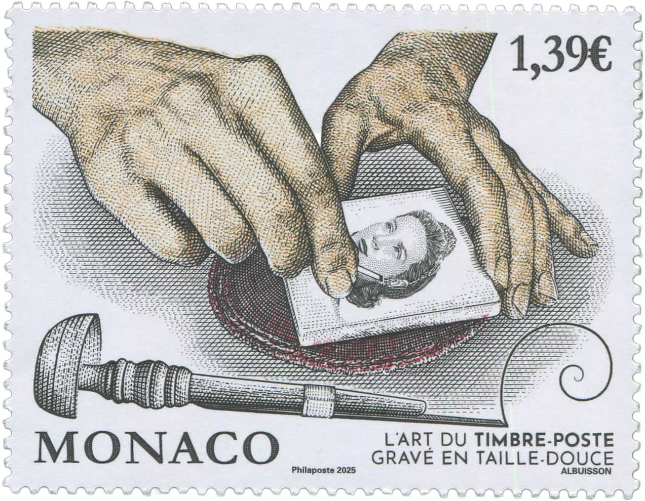 THE ART OF INTAGLIO POSTAGE STAMP ENGRAVING